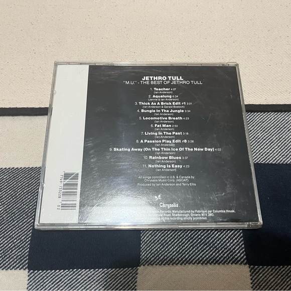 Jethro Tull CD - M.U.: The Best Of - Picture 4 of 4